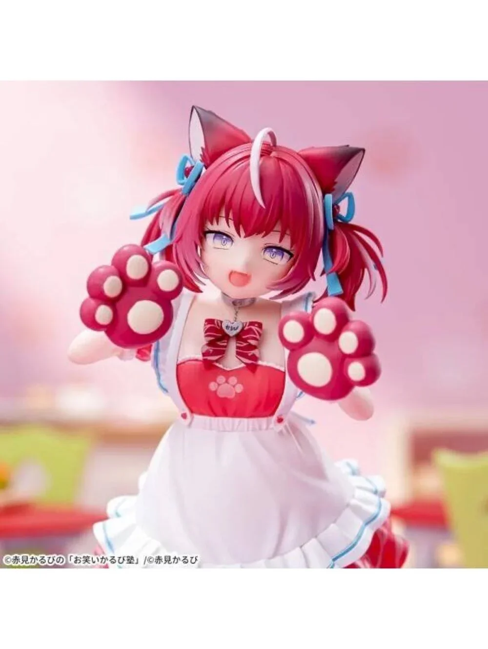 Akami Karubi Anime Figure by Lumica - Adorable Catgirl with Paws and Tail